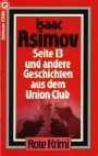 Seite 13 und andere Geschichten aus dem Union-Club